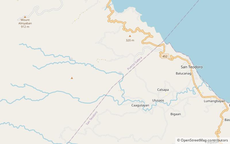 tukuran falls puerto galera location map