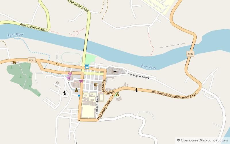 Boac Cathedral location map