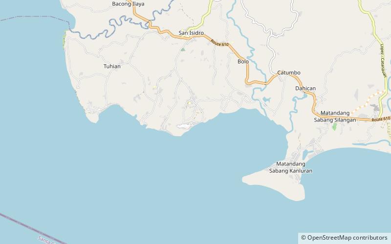 Catanauan Cove location map