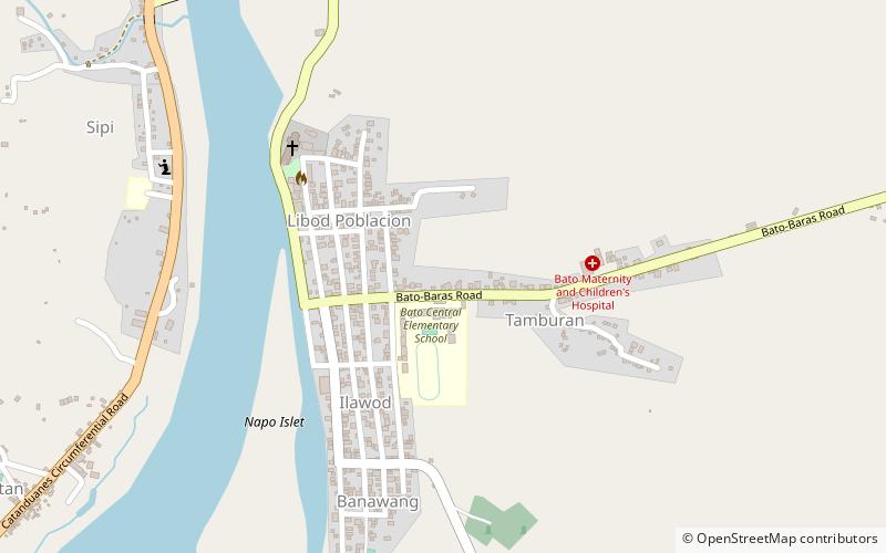 Bato location map