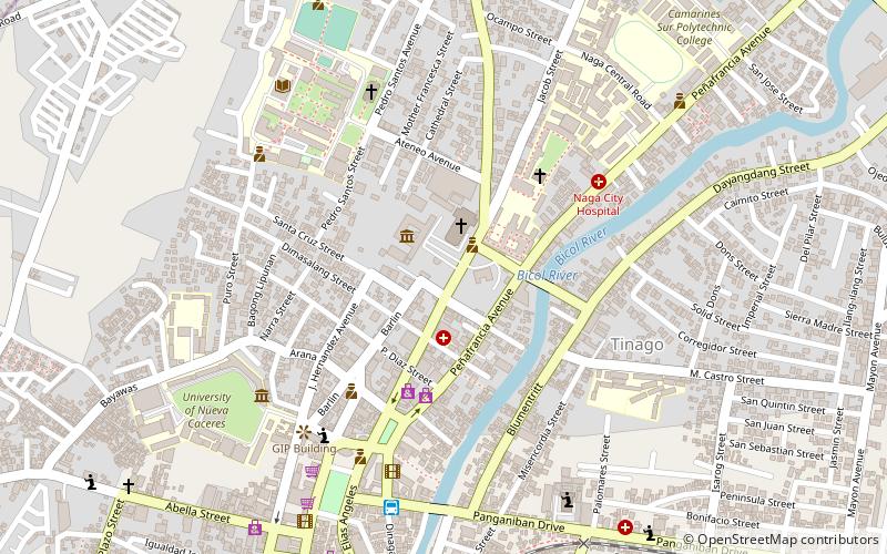 Porta Mariae location map