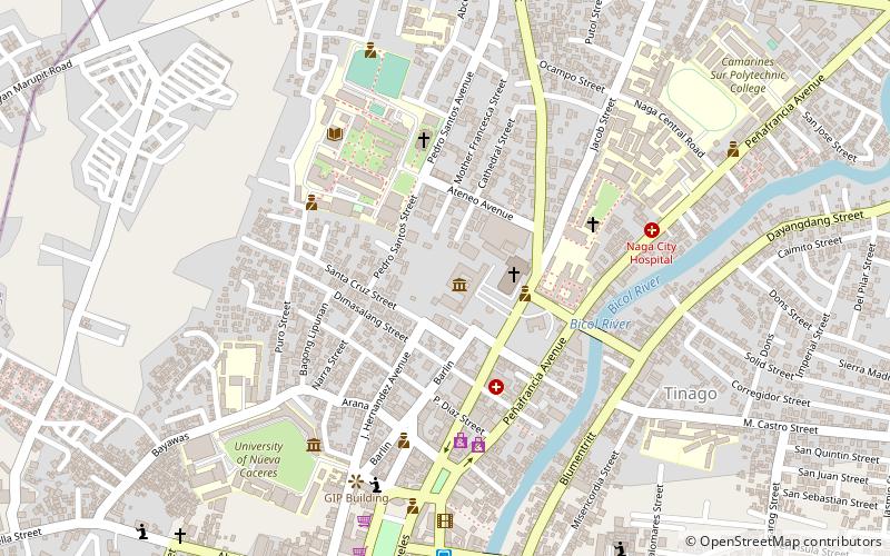 holy rosary seminary naga city location map