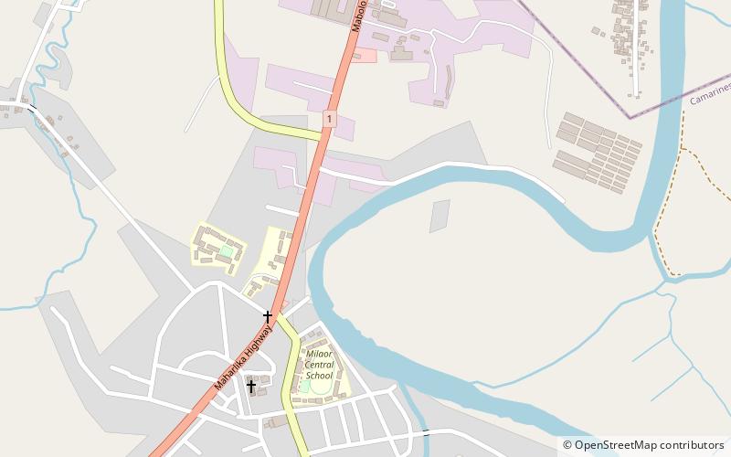Milaor location map