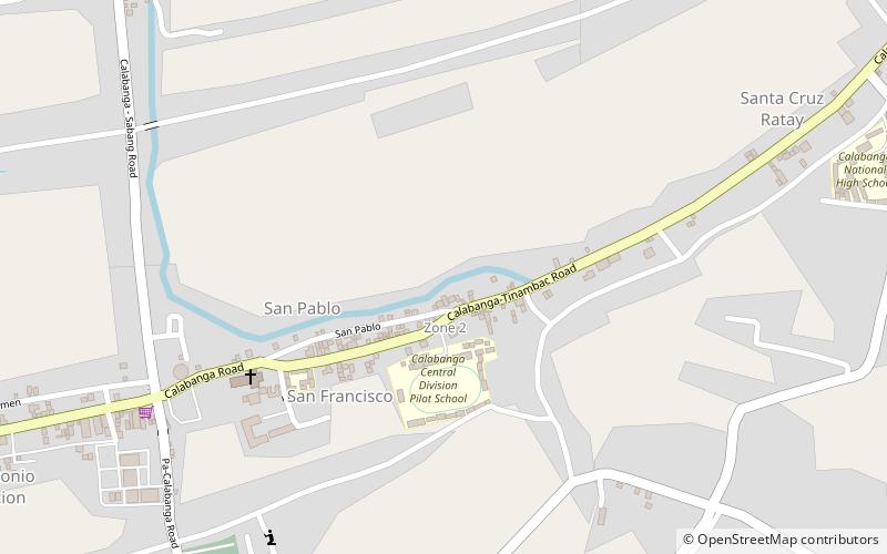 Calabanga location map