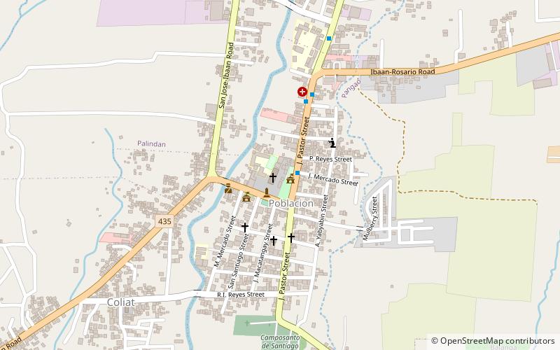 Ibaan Church location map