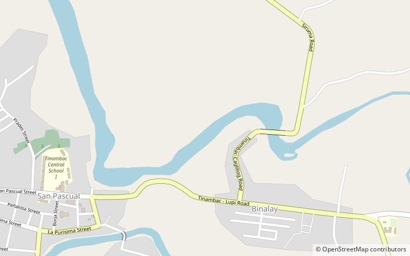 Tinambac location map