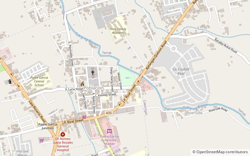 villa antonina resort rosario location map
