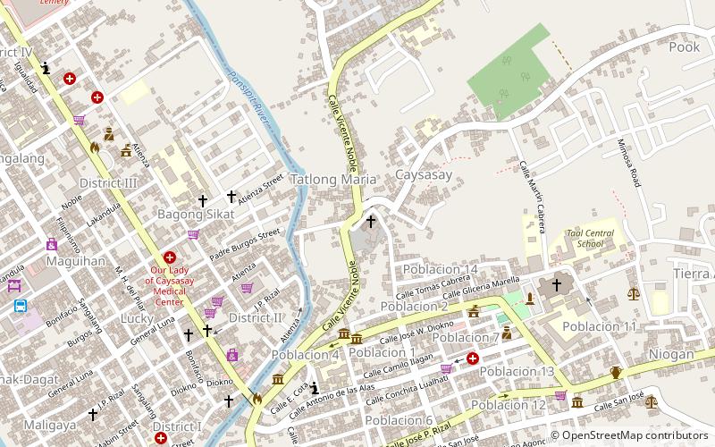 Our Lady of Caysasay location map