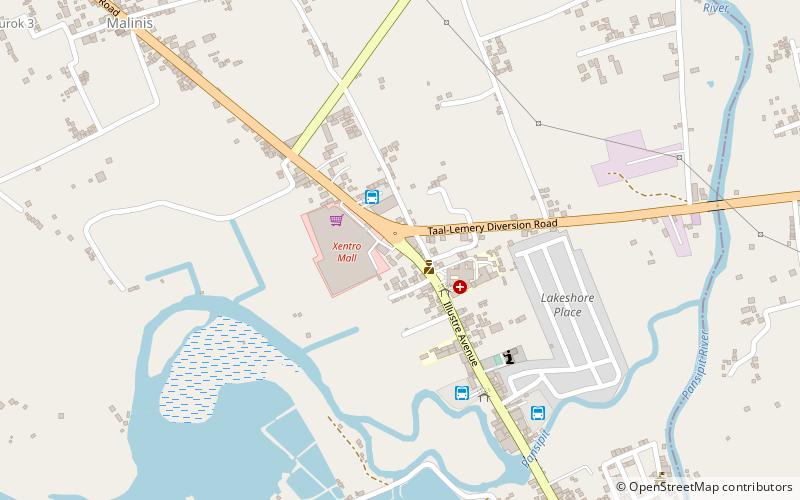 Xentro Mall location map