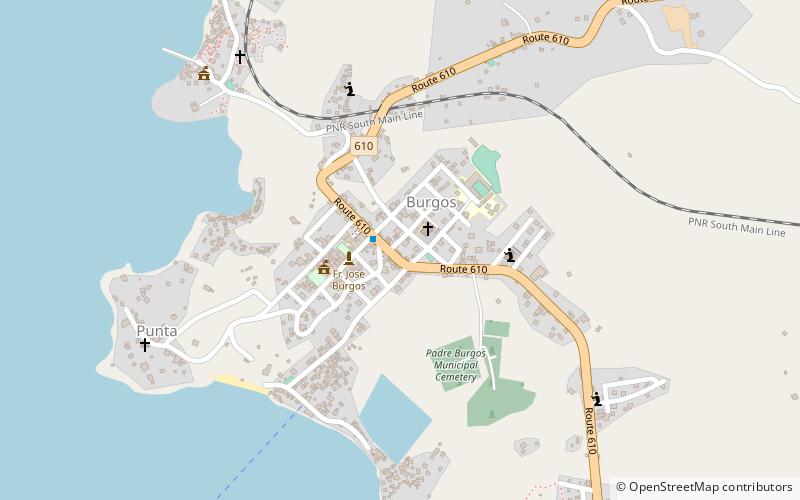Padre Burgos location map