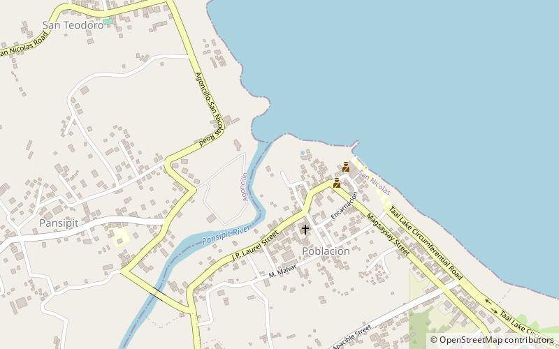 San Nicolas location map