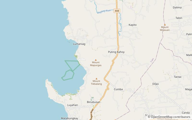 mount maburgos location map