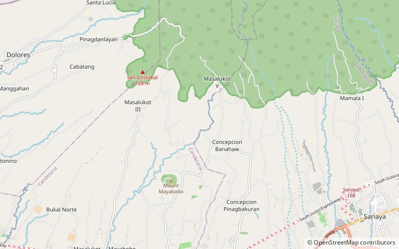 Pagsanjan Gorge National Park location map