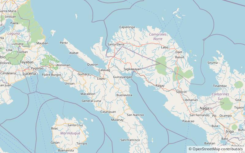 Guinayangan location map