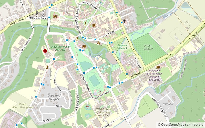 Baker Memorial Hall location map