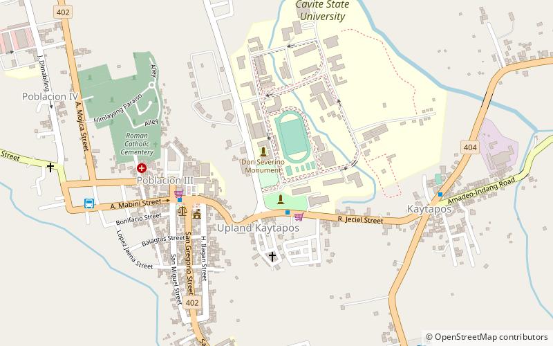 Cavite State University location map