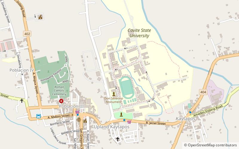 Cavite State University Cavite City Campus location map