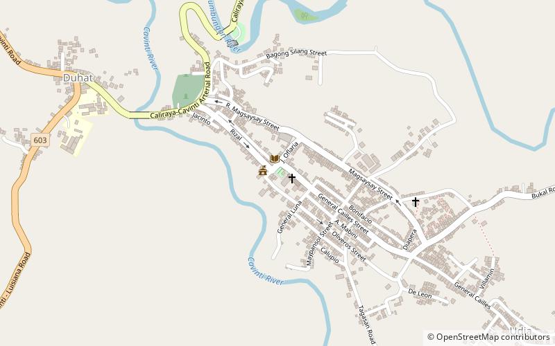 Cavinti Church location map