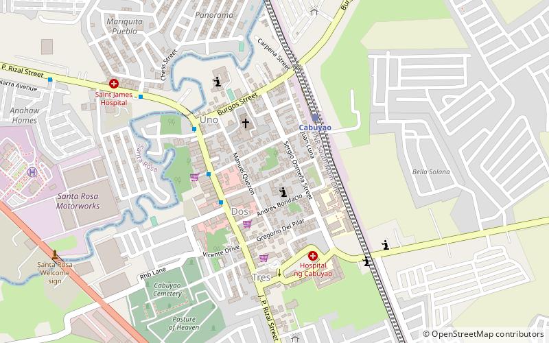 Casile location map