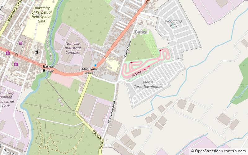 Carmona Racing Circuit location map