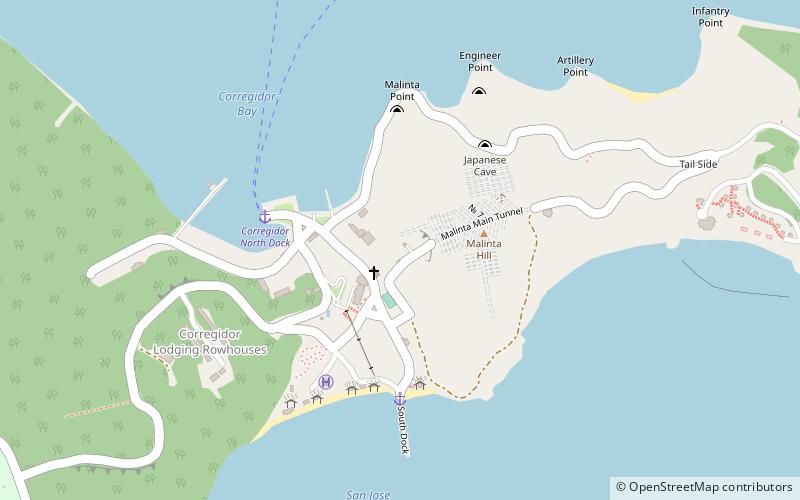 Malinta Tunnel location map