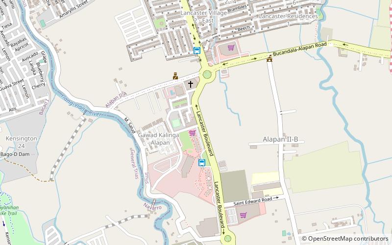 Lancaster New City Cavite location map