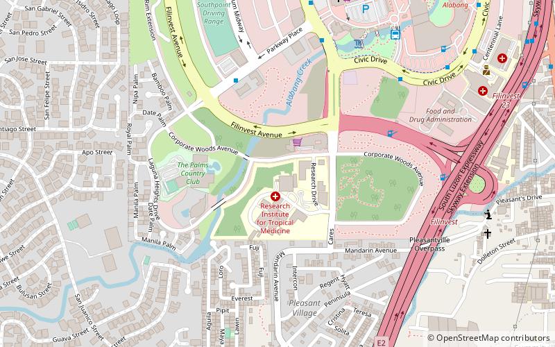 Far Eastern University Alabang location map