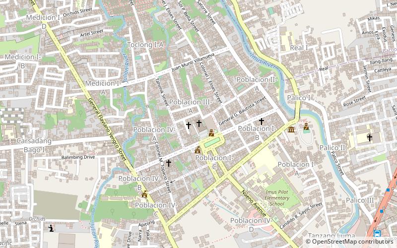 Imus Cathedral location map