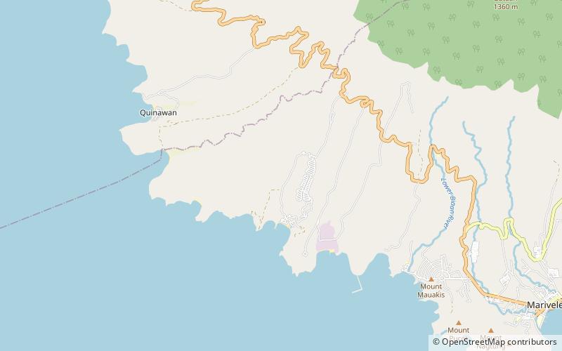 Camaya Falls location map