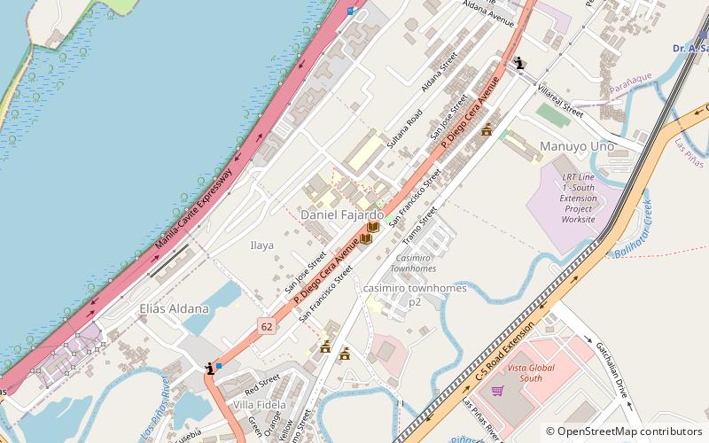 Diego Cera Avenue location map