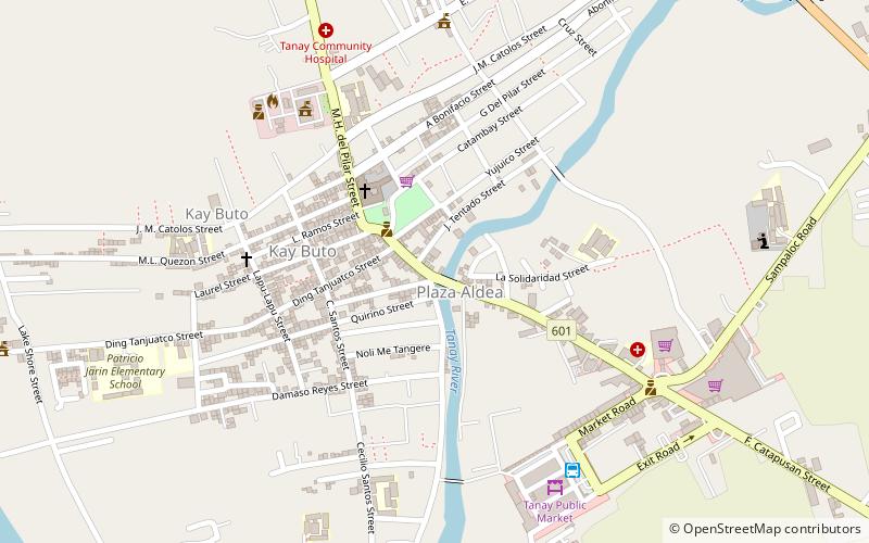 University of Rizal System location map