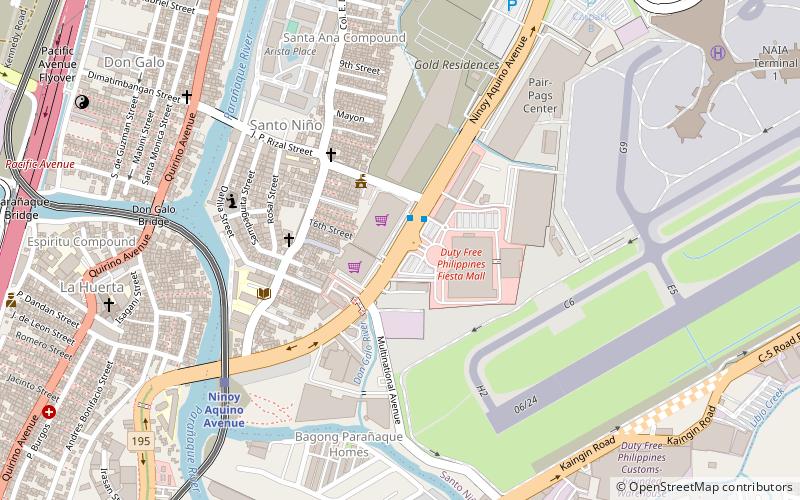 Ninoy Aquino Avenue location map