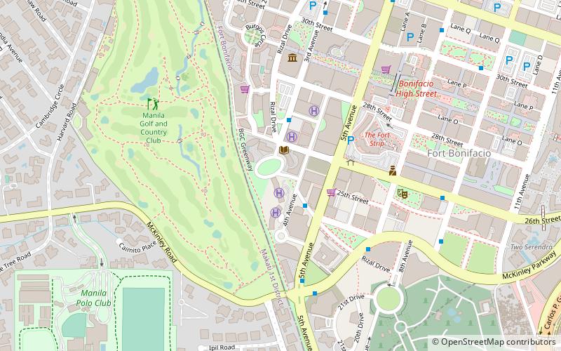 Pacific Plaza Towers location map