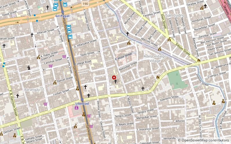 Tramo Street location map