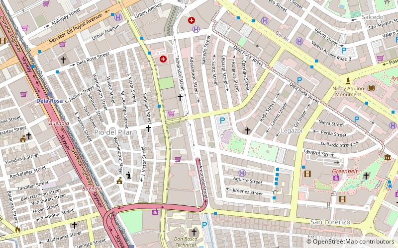 Amorsolo Street location map