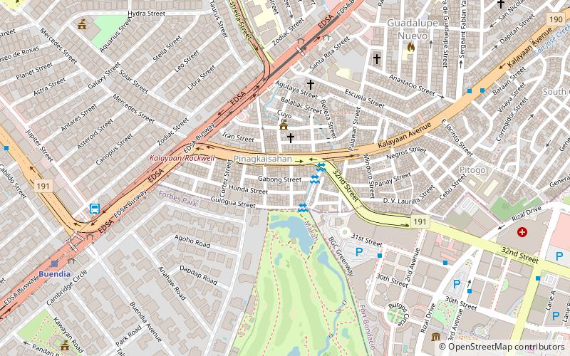 Kalayaan Flyover location map