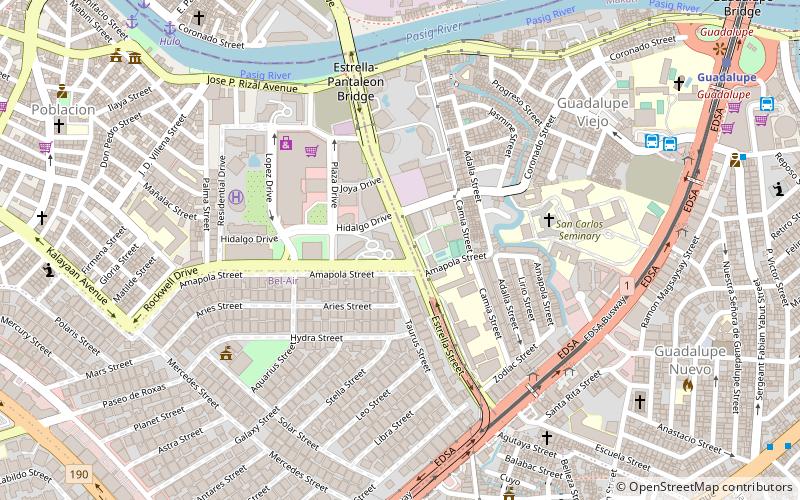 Estrella Street location map
