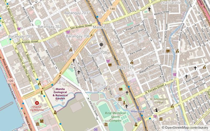 Université de La Salle location map