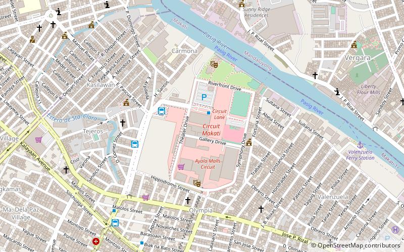 Circuit Makati location map