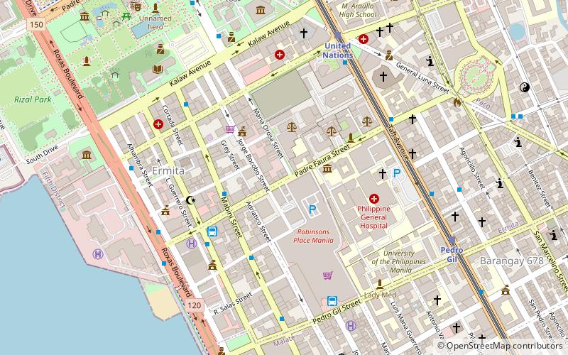 Calle Padre Faura location map