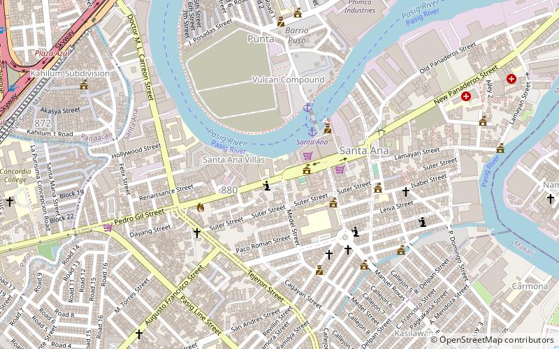 Pedro Gil Street location map
