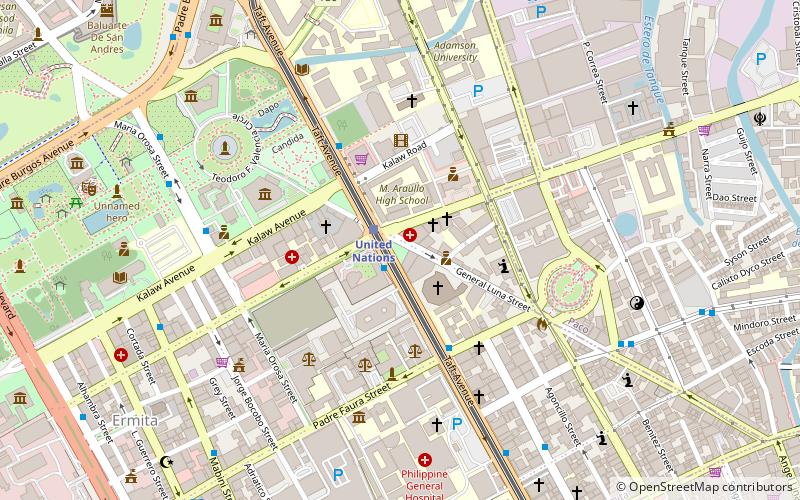Plaza Rueda location map