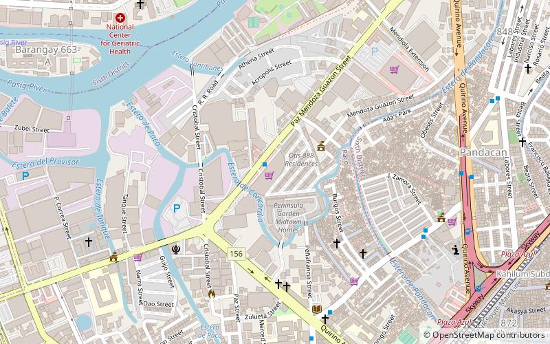 robinsons otis manila location map