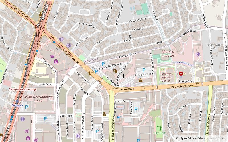 Meralco Theater location map