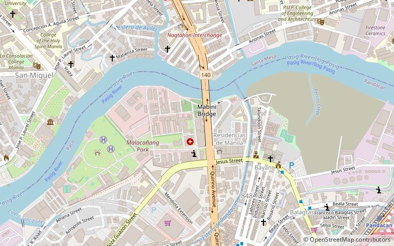 Mabini Bridge location map