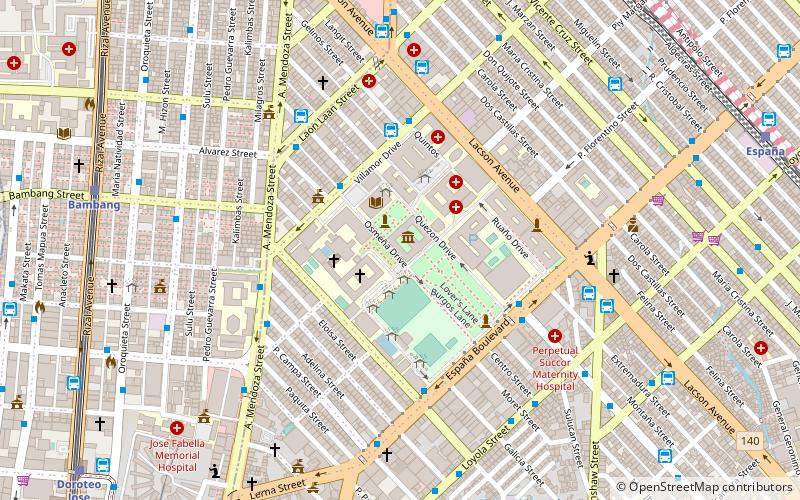 University of Santo Tomas Field location map