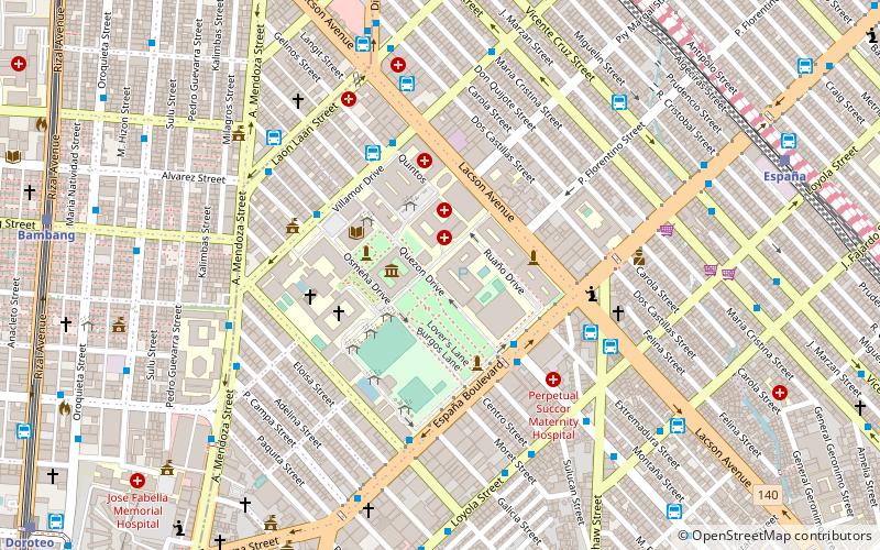 Universidad de Santo Tomás location map