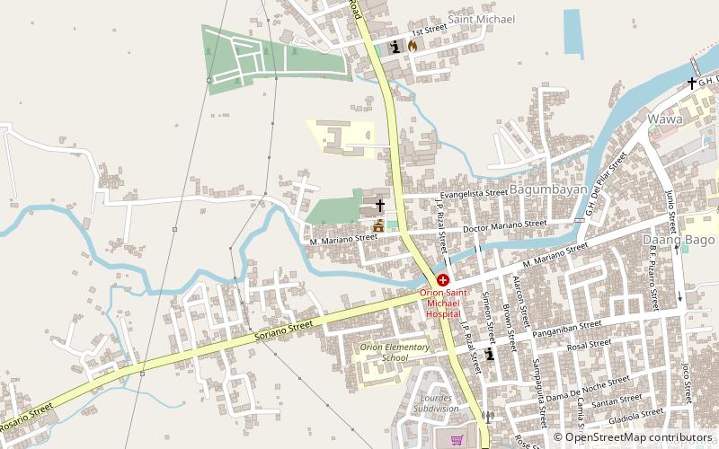 San Miguel Arcangel Church location map