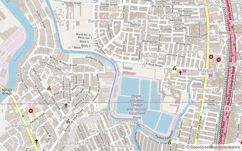 camana water reclamation facility caloocan location map