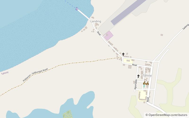 Jomalig location map